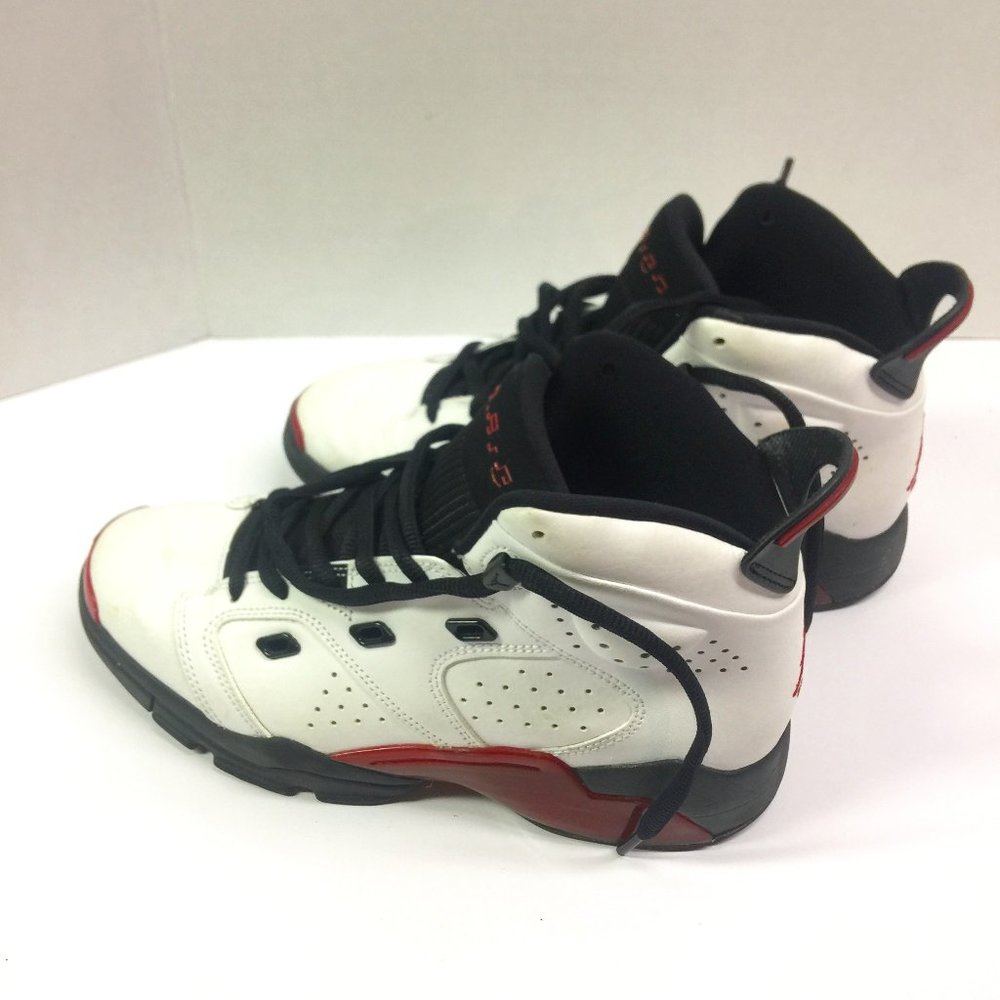 Air Jordan Men's (youth) White Gym Red-Black 428818-100 Size 7Y